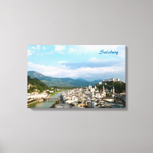 Salzburg Leinwanddruck