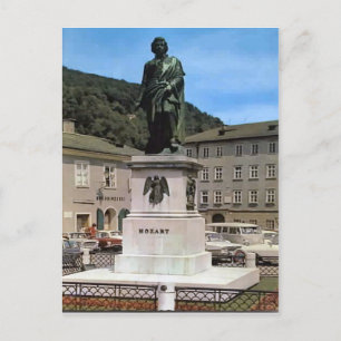 Salzburg, Mozart Memorial Postkarte