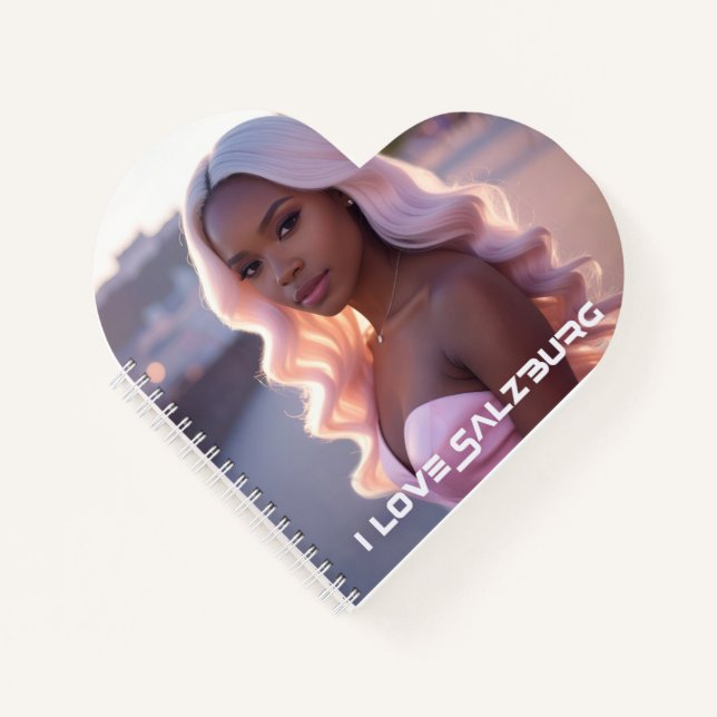 SALZBURG - ÖSTERREICH - ICH LIEBE SALZBURG NOTIZBUCH (Vorderseite)