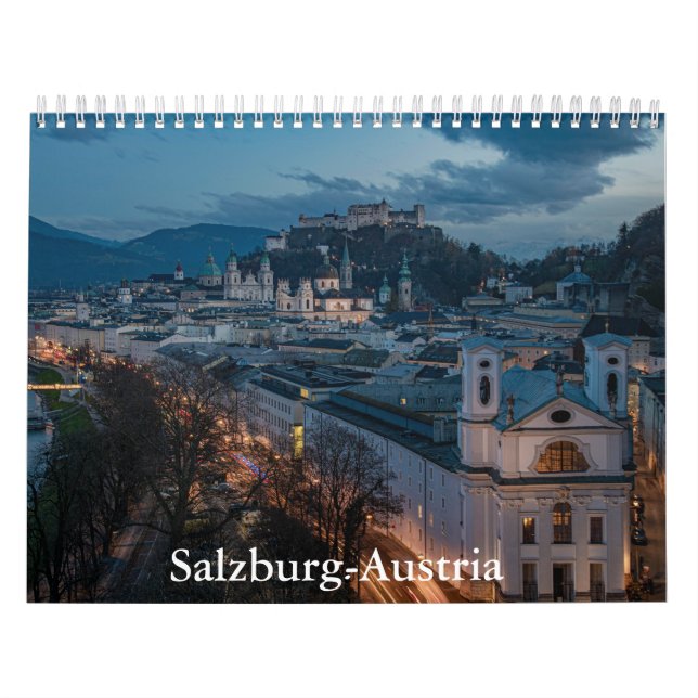 Salzburg-Österreich-Kalender Kalender (Titelbild)