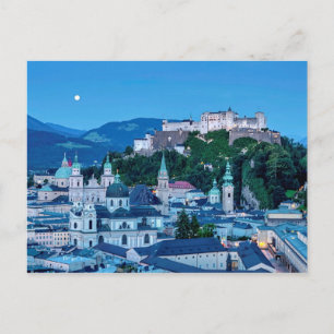 Salzburg, Österreich Postkarte