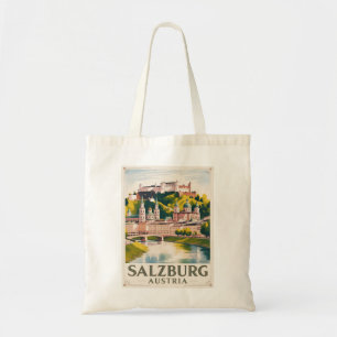 Salzburg Österreich Reise Malerei Tragetasche