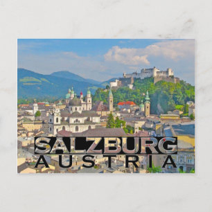 Salzburg Postkarte