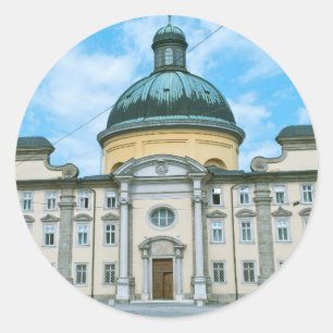 Salzburg Runder Aufkleber