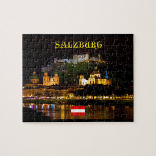 Salzburg-Schloss Österreich - hochwertiges ProFot Puzzle