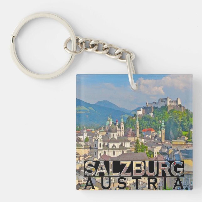 Salzburg Schlüsselanhänger (Vorderseite)