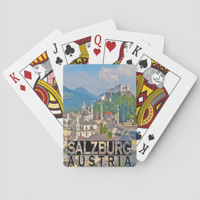 Salzburg Spielkarten (Rückseite)