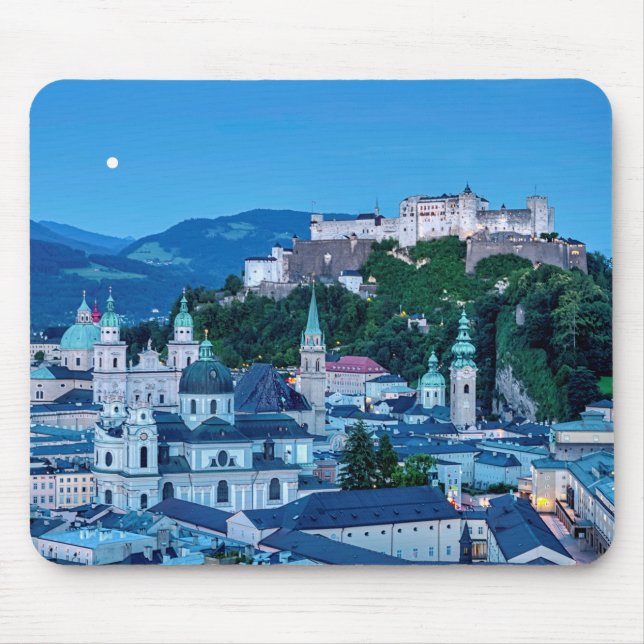 Salzburg-Stadt, Österreich Mousepad (Vorne)