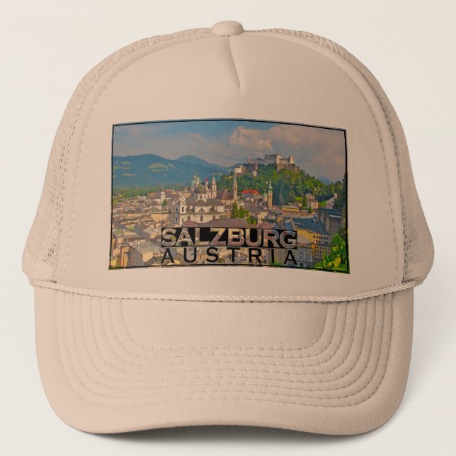 Salzburg Truckerkappe (Vorderseite)