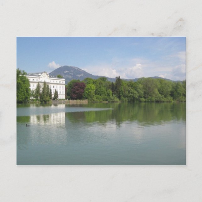 Salzburg-von-Trapp-Herrenhaus Postkarte (Vorderseite)
