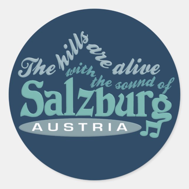 Salzburger Aufkleber (Vorderseite)
