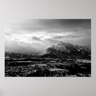 Salzburger Berge Poster