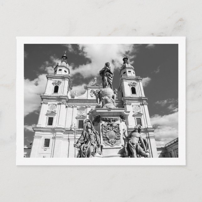 Salzburger Cathedral Postkarte (Vorderseite)