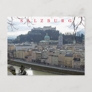 Salzburger Panoramablick Postkarte