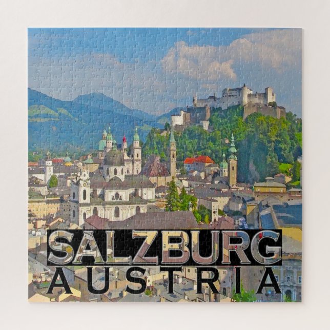 Salzburger Platz Puzzle (Vertikal)