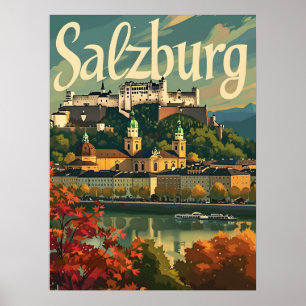 Salzburger Vintage Poster