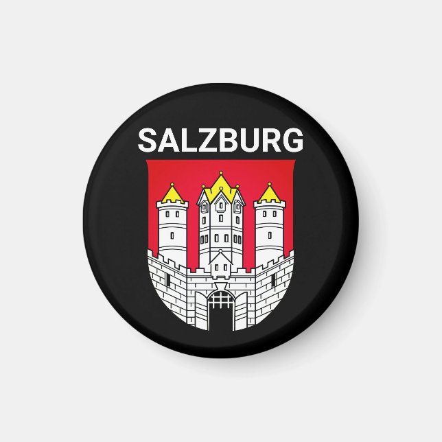 Salzburger Wappen - ÖSTERREICH Magnet (Vorne)