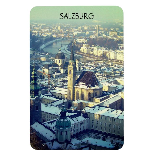 Salzburger Winter Magnet (Vertikal)