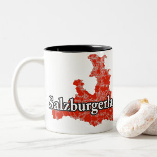 Salzburgerland Zweifarbige Tasse