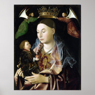 Salzen Antonello-DA Messina Madonna Poster