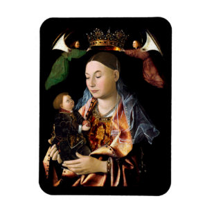 Salzen Madonna und Christliches Kind Magnet