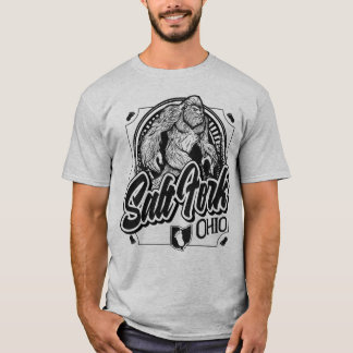 Salzgabel Bigfoot - Schwarz drucken T-Shirt