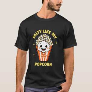 Salzig wie mein Popcorn, lustige Teenager-Kinder-P T-Shirt