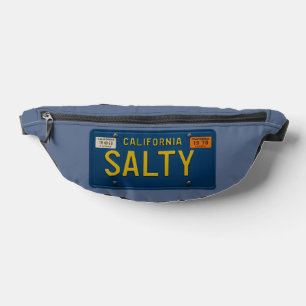 Salzige Retro 1969 California Nummernschild-Grafik Bauchtasche