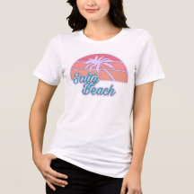 Salzige Strandpalme Sonnenuntergang (Vorderseite)