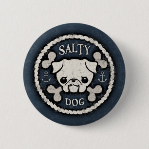 Salziger Hund - BD Button