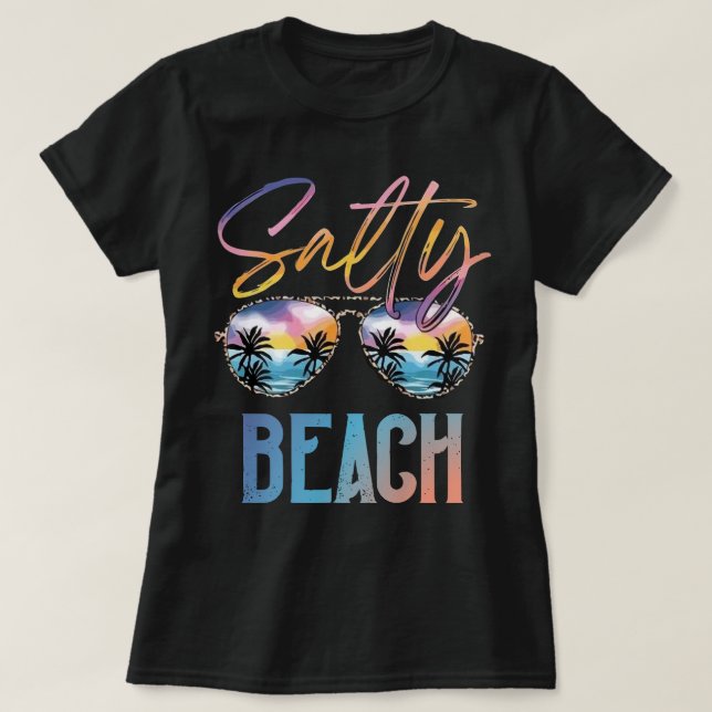 Salziger Strand T-Shirt (Design vorne)