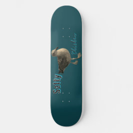 Salziges Hühner-Surf-Turf-Skateboard Skateboard
