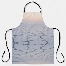 Salzlatten bei Morgendämmerung: Ätherische Minimal Schürze