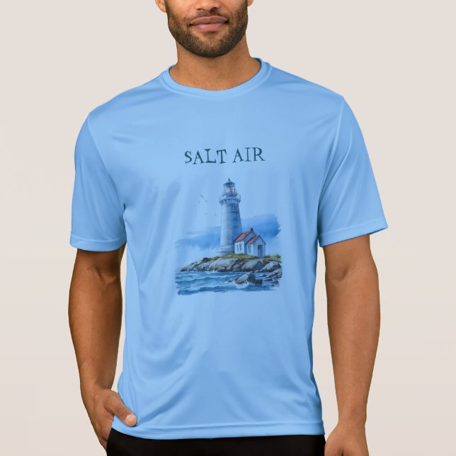 Salzluft-Leuchtturm T-Shirt (Vorderseite)