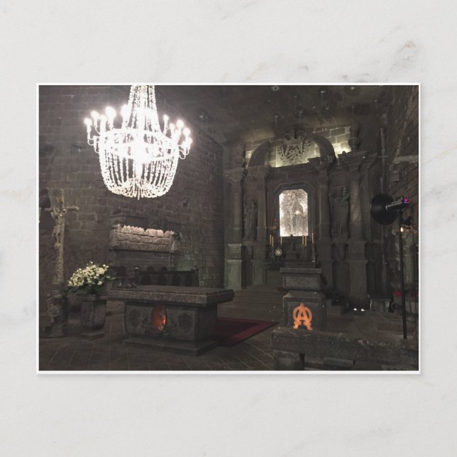 SALZMINE POSTKARTE (Vorderseite)