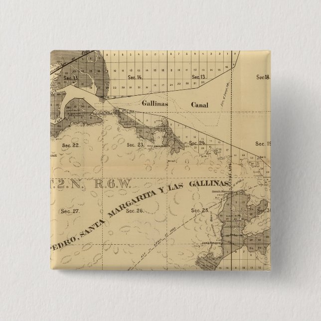 Salzmoore und Gezeitengebiete Button (Vorderseite)