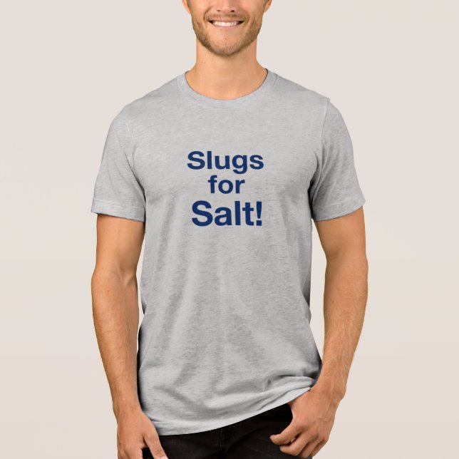 Salzschlauch Tri-Blend Shirt (Vorderseite)