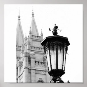 Salzsee-Tempel Poster