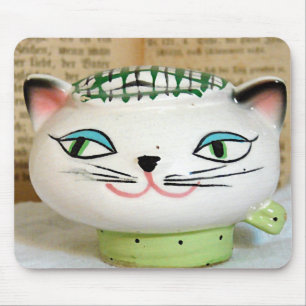 Salzstreuer in Form einer Katze von 1958 Mousepad