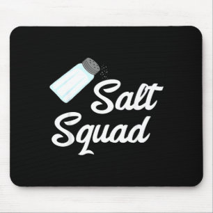 Salztrupp-Glas-Shaker-Geschmack-Matching-Gruppe Mousepad