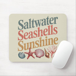 Salzwasser Muscheln Sonnenschein Sommer Strand Url Mousepad