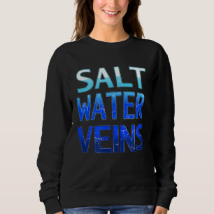 Salzwasser Ozeanwasser Wasserläufer Surf Sea Divin Sweatshirt