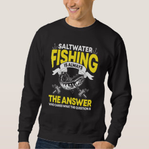 Salzwasser Sprichwort Sweatshirt