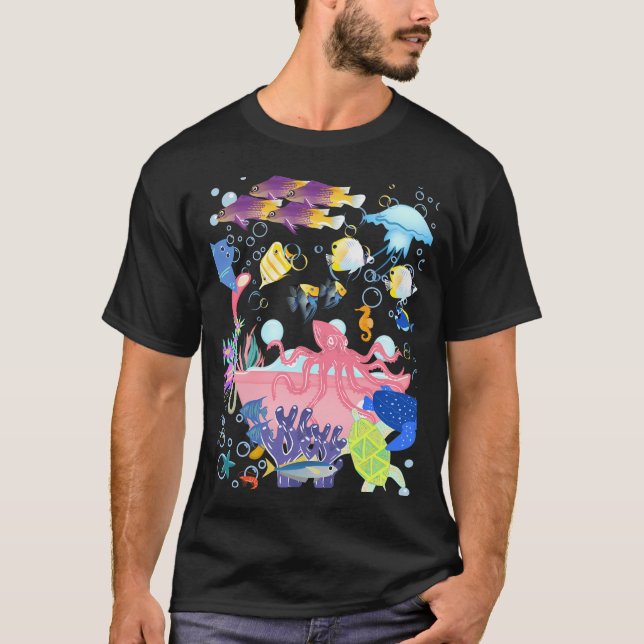 Salzwasserbad Zeit T-Shirt (Vorderseite)