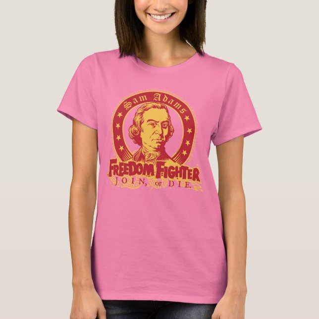 Sam Adams Freedom Fighter T - Shirt (Vorderseite)