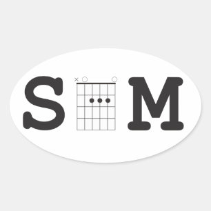 SAM Akkord Box Oval Aufkleber