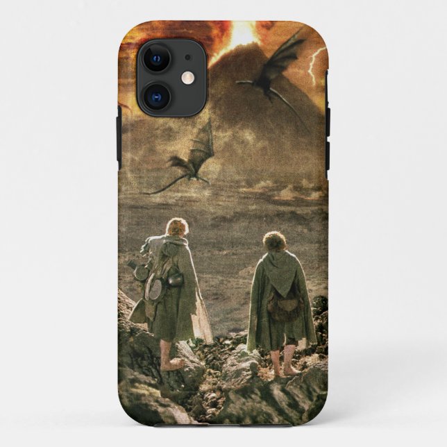 Sam and FRODO™ Approaching Mount Doom Case-Mate iPhone Hülle (Rückseite)