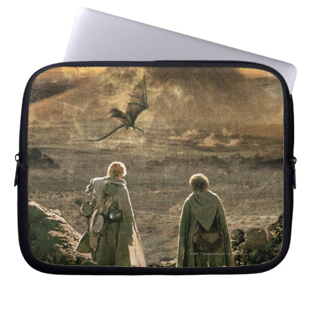 Sam and FRODO™ Approaching Mount Doom Laptopschutzhülle (Vorderseite)