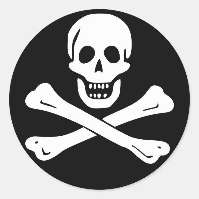 Sam Bellamy Runder Aufkleber (Vorderseite)