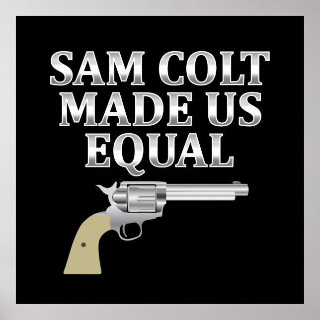 Sam Colt hat uns gleich gemacht Poster (Vorne)